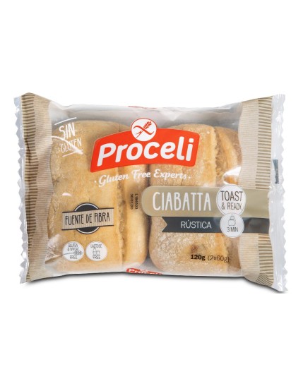 PROCELI Ciabatta Rustica 2x60g