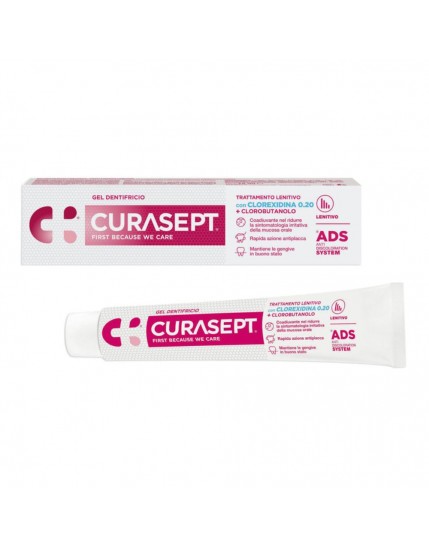 Curasept ADS Gel Dentifricio Clorexidina 0,20 e Clorobutanolo 75ml