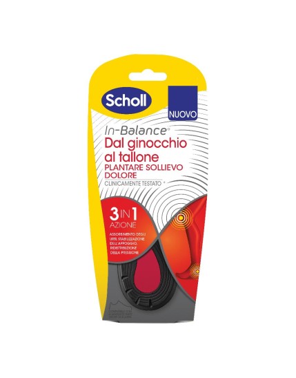 Scholl Everyday Ginocchio Tallone Sollievo Dolore Taglia M