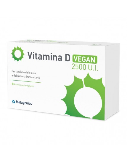 Vitamina D 2500 U.I. Vegan 84 Compresse