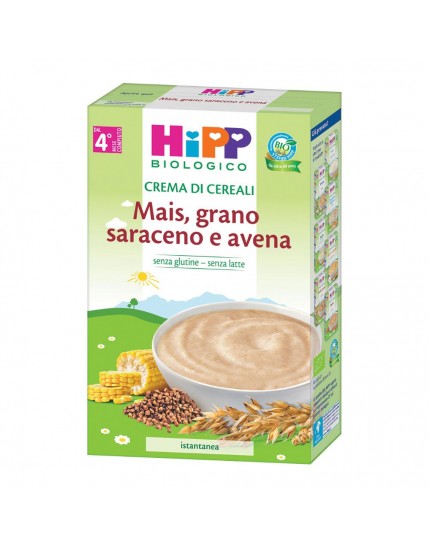 HIPP BIO CREMA MAIS/GRANO/AVEN