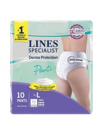 Lines Specialist Derma Protection Pants Livello Maxi - Taglia L 10 Pezzi