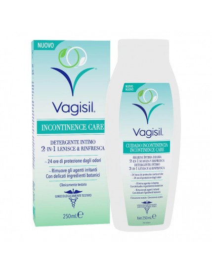 Vagisil Incontinence Care Detergente Intimo 2in1 Lenisce & Rinfresca 250ml