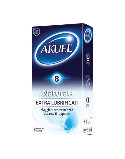 AKUEL NATURAL+ EXTRALUBR 8PZ