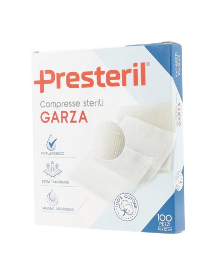 GARZA MEDIPRESTERIL 12/8 10X10 GARZA MEDIPRESTERIL 12/8 10X10