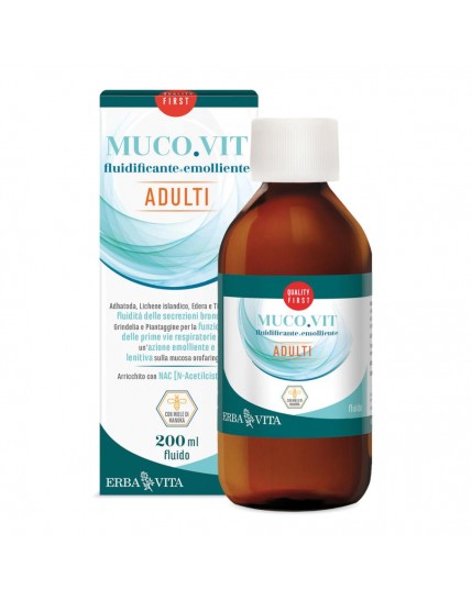 MUCOVIT Fluido Adulti 200ml