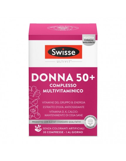 Swisse Multivitaminico Donna 50+ 30 Compresse