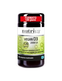 NUTRIVA VEGAN D3 120CPR CABASSI