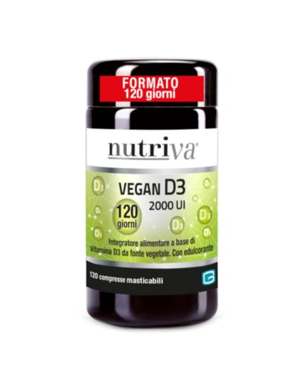 NUTRIVA VEGAN D3 120CPR CABASSI