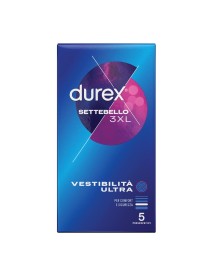 Durex Settebello 3xl Vestibilita' Ultra 5 Preservativi