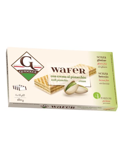 GUIDOLCE Wafer Pistacchio 180g