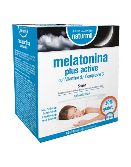 NATURMIL MELATONINA PLUS ACTIV