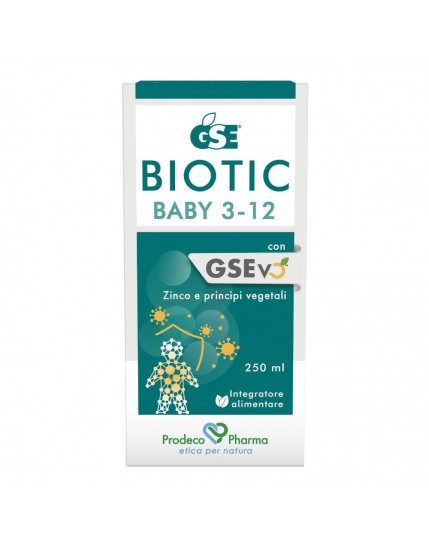GSE BIOTIC BABY 3-12 250ML
