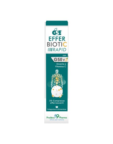 Gse Efferbiotic Rapid 20 Compresse