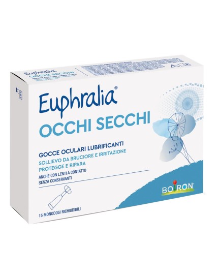Euphralia Occhi Secchi Gocce Oculari Monodose 15 Pezzi