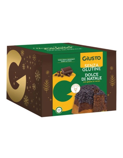 GIUSTO S/G Pandoro Ciocc.500g