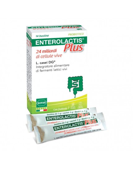 Enterolactis Plus 24 Miliardi 14 Bustine