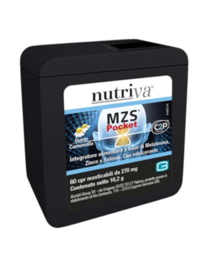 NUTRIVA MZS POCKET 60CPR MASTI