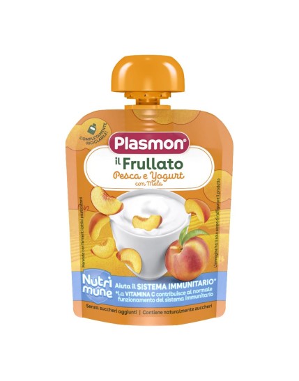 PLASMON Nutri-Mune Pesca/Yog.