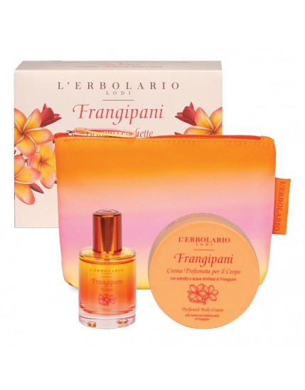 L'Erbolario Frangipani Beauty Pochette Dolci Attimi 1 Profumo 30ml + Crema Corpo 75ml