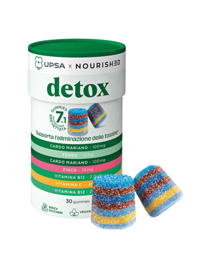 UPSA X NOURISHED DETOX 30GUM