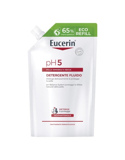 Eucerin Olio Detergente Doccia Eco Refill pH5 400ml