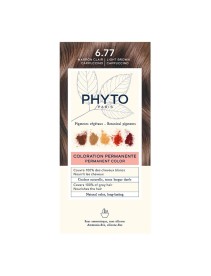 Phyto Phytocolor Kit Colorazione Permanente Capelli N.6,77 Marrone Chiaro Cappuccino