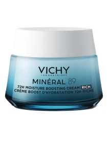 Vichy Mineral 89 Crema Idratante 72H Ricca Vaso 50 ml
