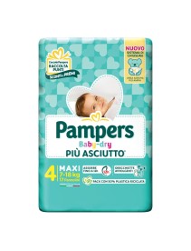 Pampers Baby Dry Taglia 4 Maxi (7-18 Kg) 17 Pezzi