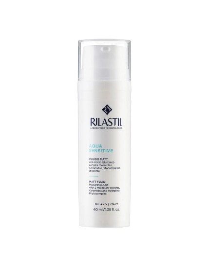 Rilastil Aqua Sensitive Fluido Matt Per Pelli Sensibili Secche O Molto Secche 40ml