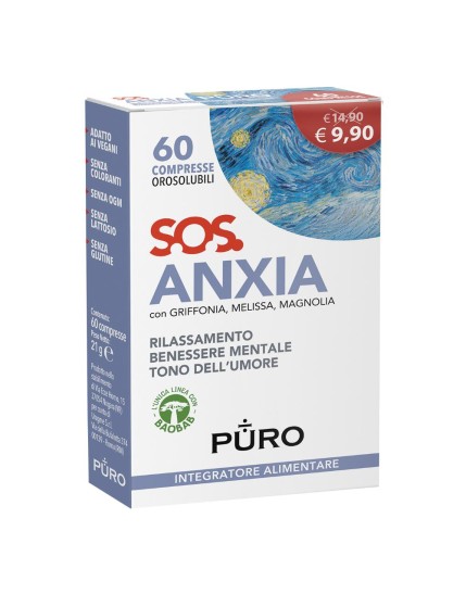 PURO SOS Anxia 60Cpr Orosol.