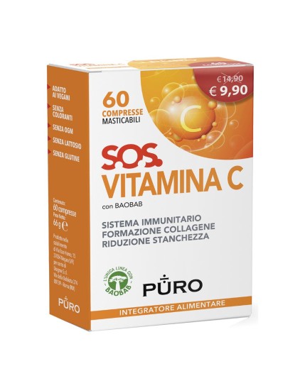 PURO SOS Vit.C 60Cpr mast.