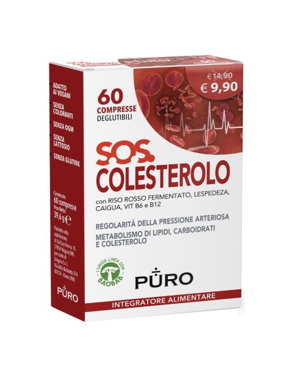 PURO SOS Colesterolo 60Cpr PURO SOS Colesterolo 60Cpr