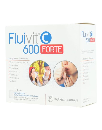 FLUIVIT C 600 FORTE 14BUST