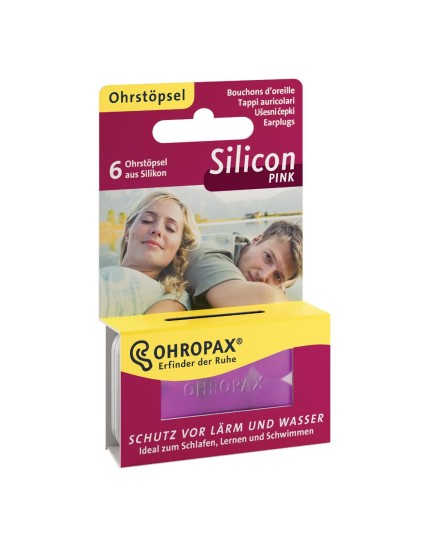 OHROPAX Tappi Aur.Sil.Pink 6pz