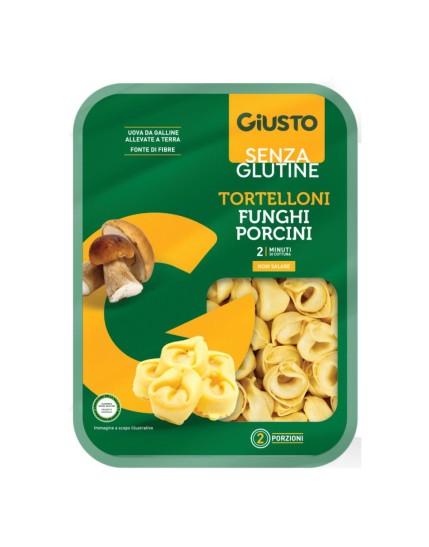 GIUSTO S/G TORTELLONI FUNG250G