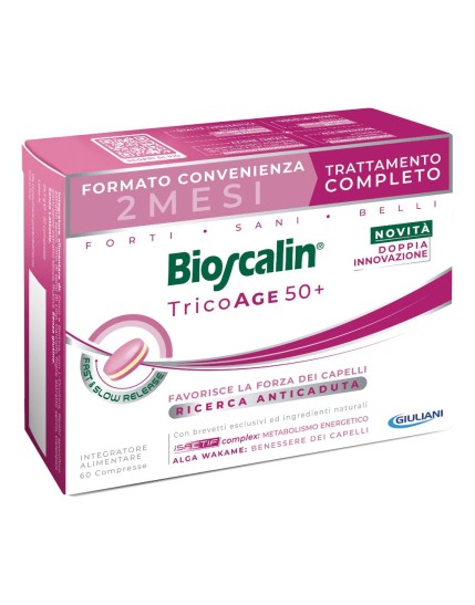 Bioscalin TricoAGE 50+ per Capelli Fragili 60 Compresse