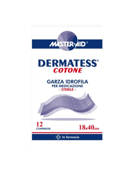 DERMATESS COT GARZA 18X40 12PZ