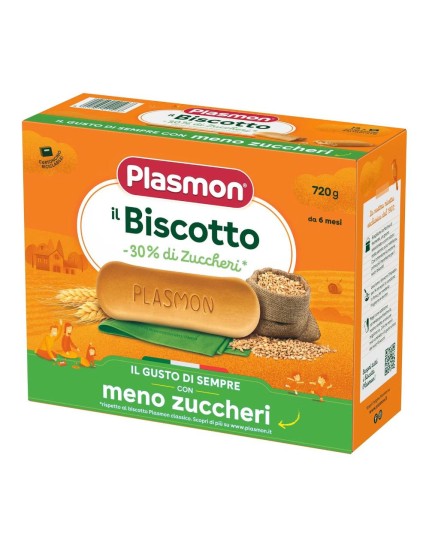 PLASMON Bisc.-30% Zucch.320g