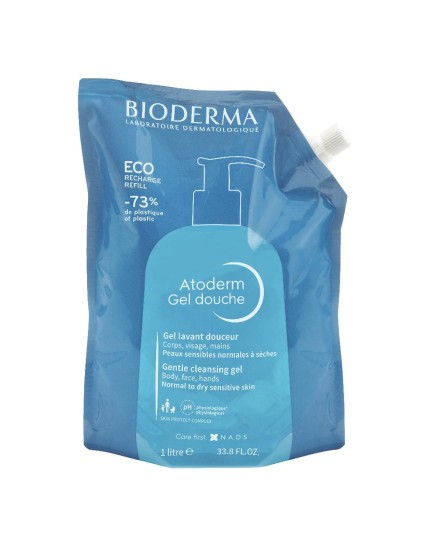 Atoderm Gel Douche Eco Ricarica 1 Litro