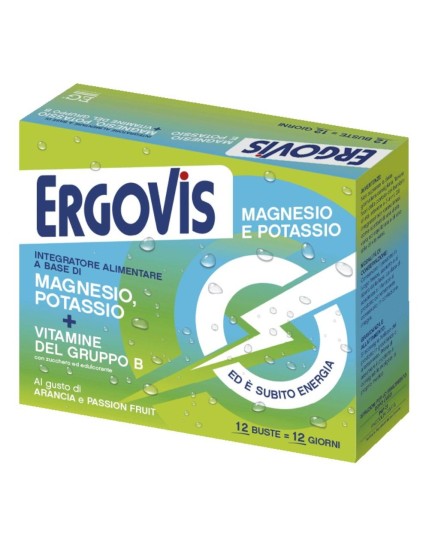 ERGOVIS MG+K VIT B C/ZUC12BUST