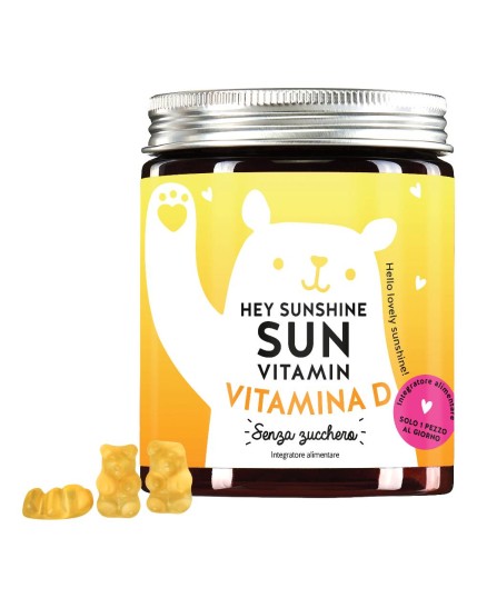 Bears with Benefits Hey Sunshine Sun Vitamin 45 Caramelle Gommose Vegetariane