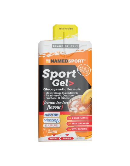 SPORT GEL LEMON ICE TEA 25ML