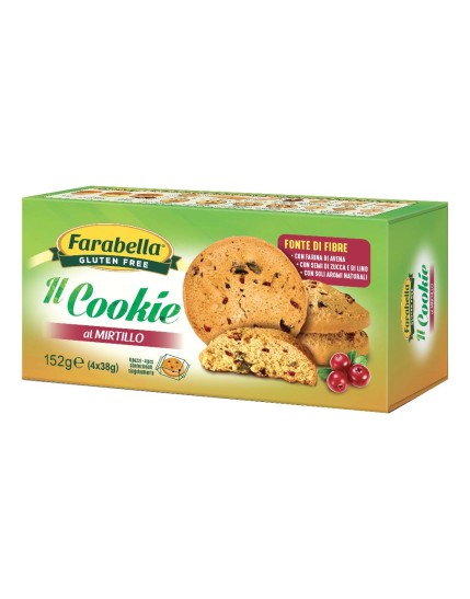 FARABELLA Cookie Mirtillo 152g