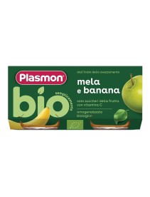 OMO PL.Banana/Mela Bio 2x 80g