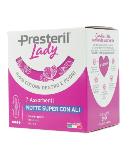 Lady Presteril Notte Sup Ali 7 Pezzi Lady Presteril Notte Sup Ali 7 Pezzi
