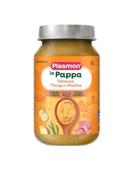 PLASMON La Pappa Verd/Manzo200