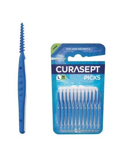 CURASEPT PICKS Large 36pz