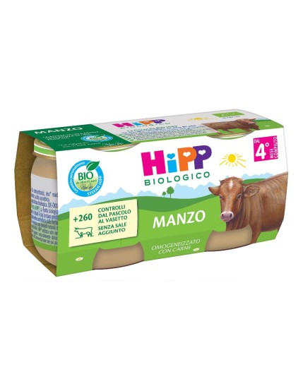 OMO HIPP Bio Manzo*2x80g