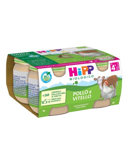 OMO HIPP Bio Pollo/Vit.4x80g